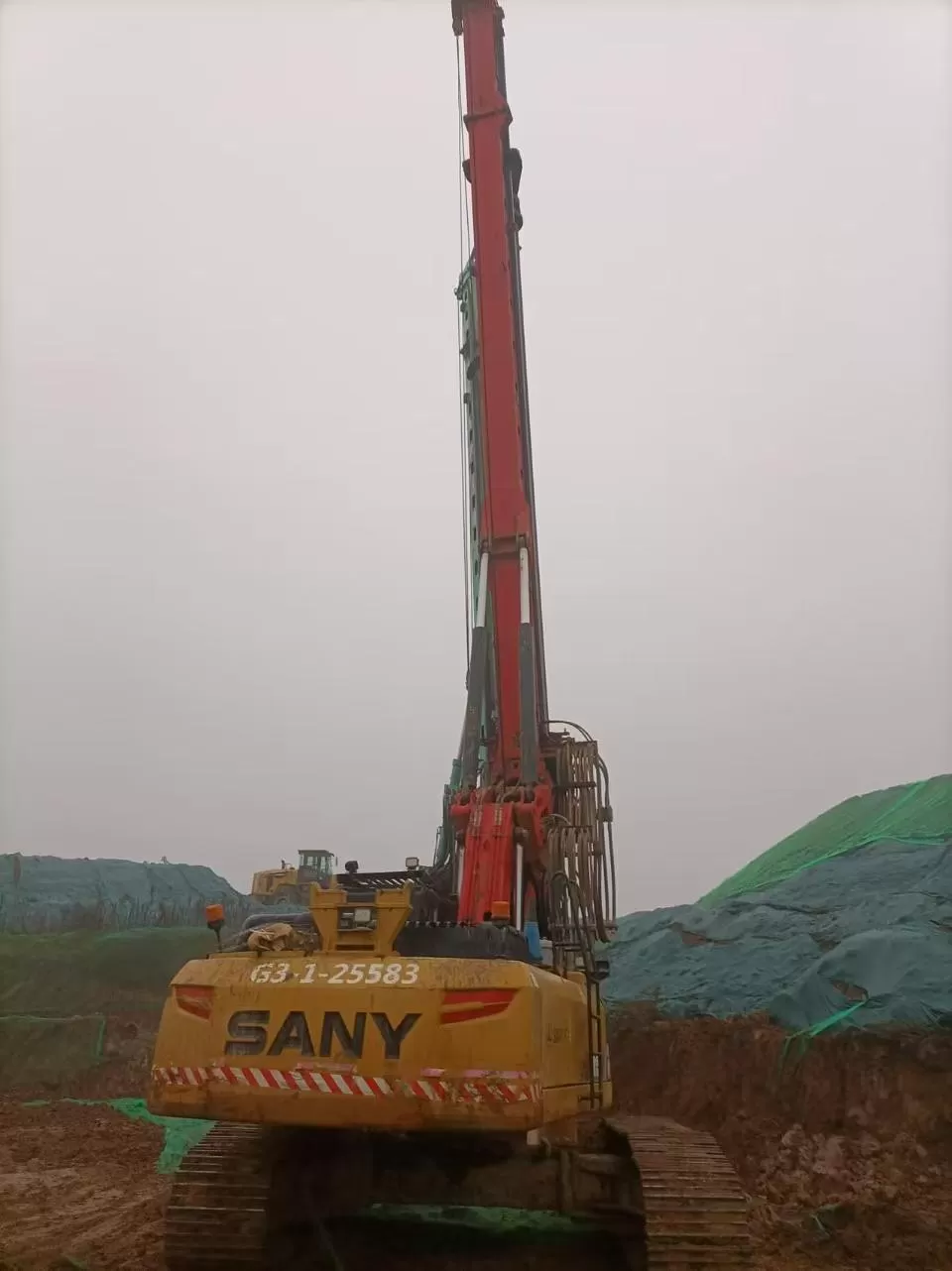 2019 sany piling machinery sr155 koparko-wiertarka obrotowa do wiertarki fundamentowej