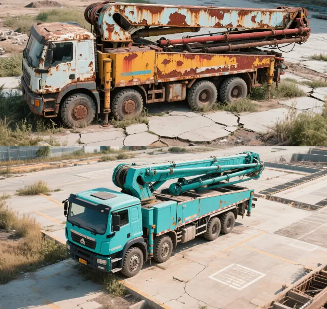 jak prawidłowo zapobiec rdzewieniu betonowych ciężarówek?